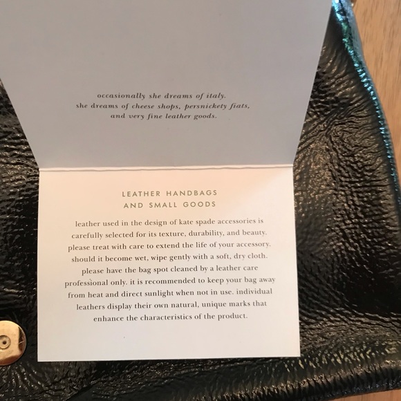 Kate Spade Patent Leather Shoulder Purse - Picture 6 of 6